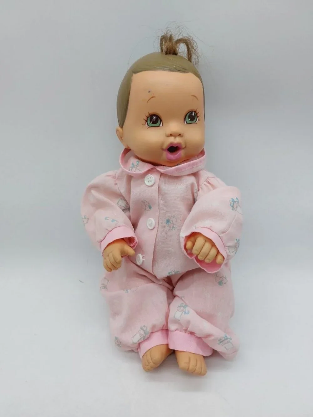 ERTL Coochy Coo Baby Rubber Doll No Sound READ